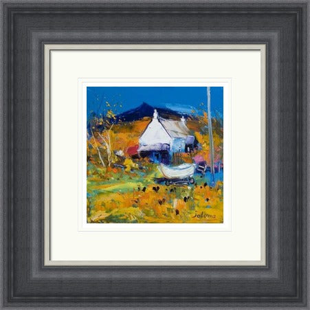 Croft, Boat & Hens, Ballygowan, Isle of Mull by Jolomo