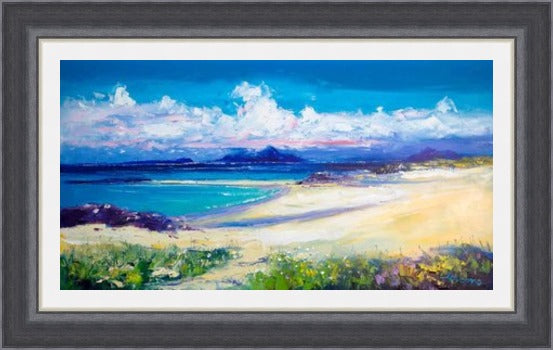 Isle of Rum Looking From Coll, Summerlight by Jolomo