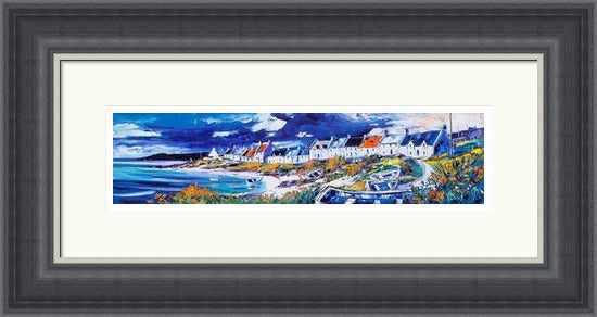 Portnahaven, Isle of Islay (Signed Limited Edition) by Jean Feeney