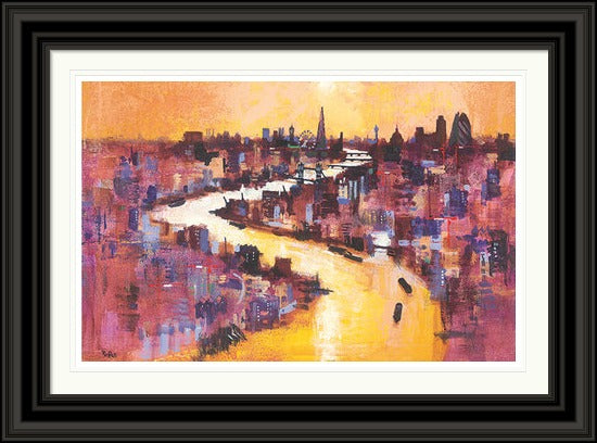 From Canary Wharf, London by Colin Ruffell