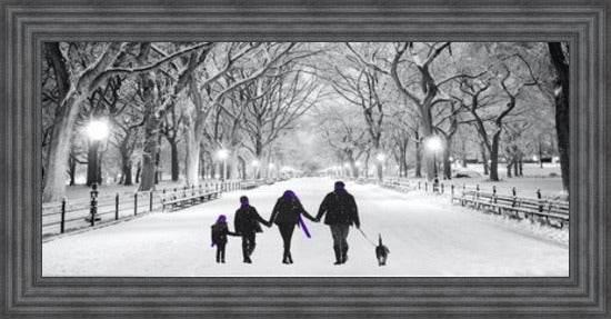 A Walk in the Park - Black and White