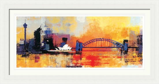 Sydney Coathanger Bridge by Colin Ruffell