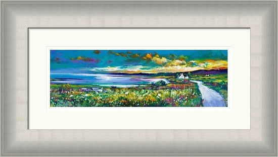 Camuscrois, Isle of Skye, Nightfall by Jean Feeney