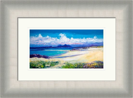 Isle of Rum Looking From Coll, Summerlight by Jolomo