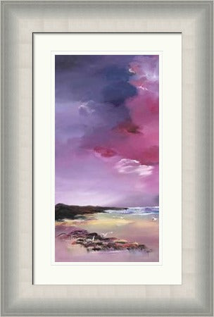 Cerise Solitude I by Lillias Blackie