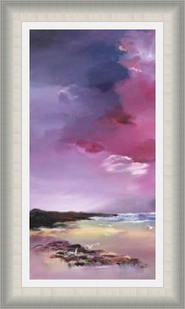 Cerise Solitude I by Lillias Blackie