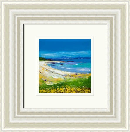 Balnahard Beach, Isle Of Colonsay Looking To Mull by John Lowrie Morrison Jolomo