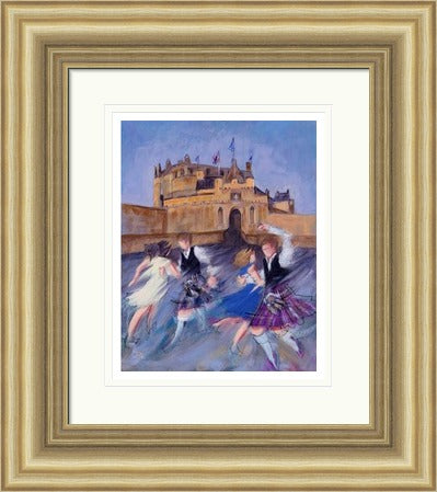 Castle Connections, Edinburgh Castle by Janet McCrorie