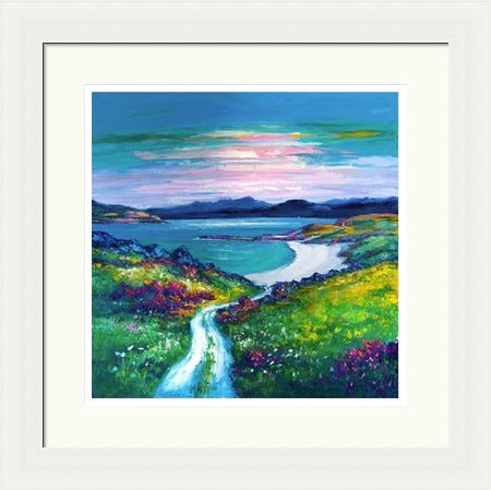 Lone Sail at Dawn, Isle of Skye by Jean Feeney