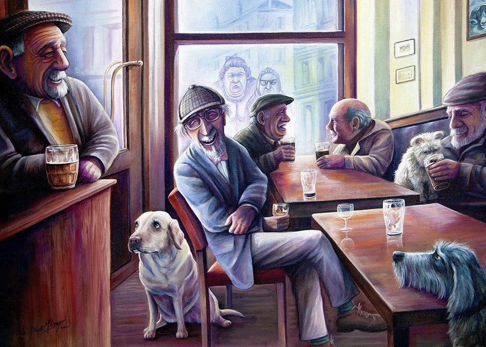Enjoying The Afternoon Walk by Scott McGregor
