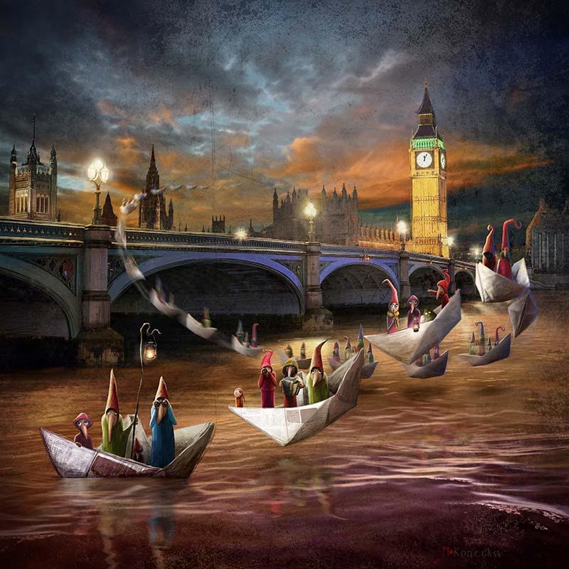 Midnight Tour London by Matylda Konecka