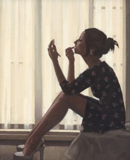 Only the Deepest Red II by Jack Vettriano