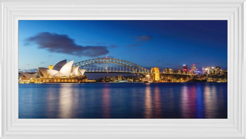 Nightfall Over Sydney Harbour