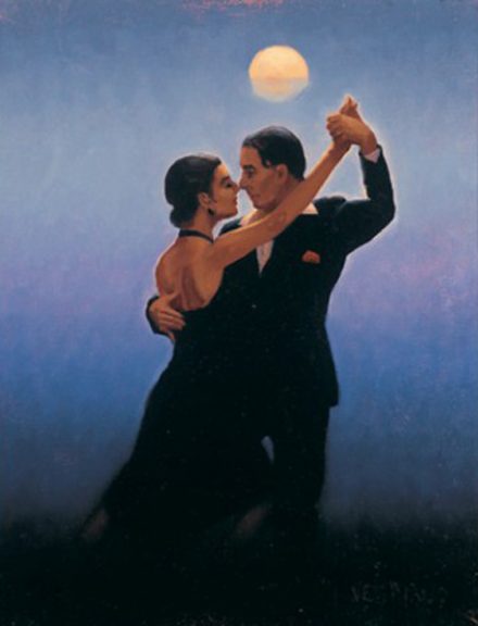 Tango Dancers by Jack Vettriano