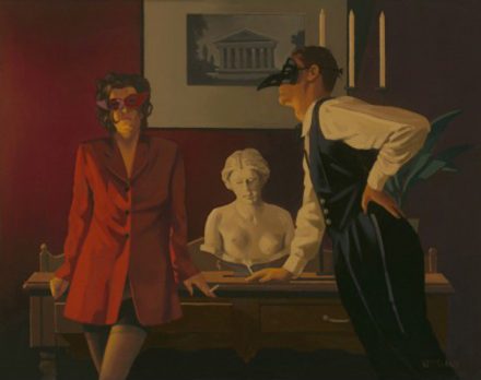 Sparrow and the Hawk by Jack Vettriano