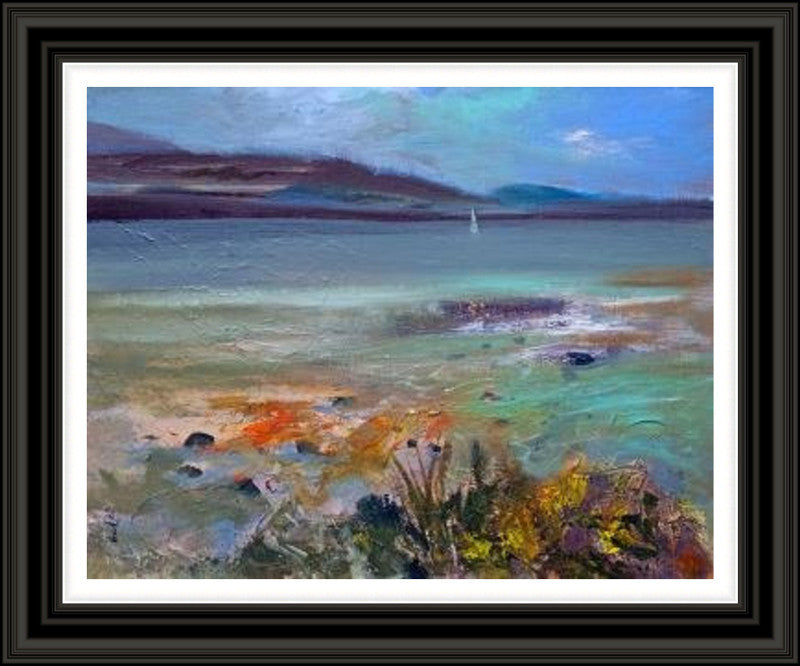 Rocky Shore by Arie Vardi