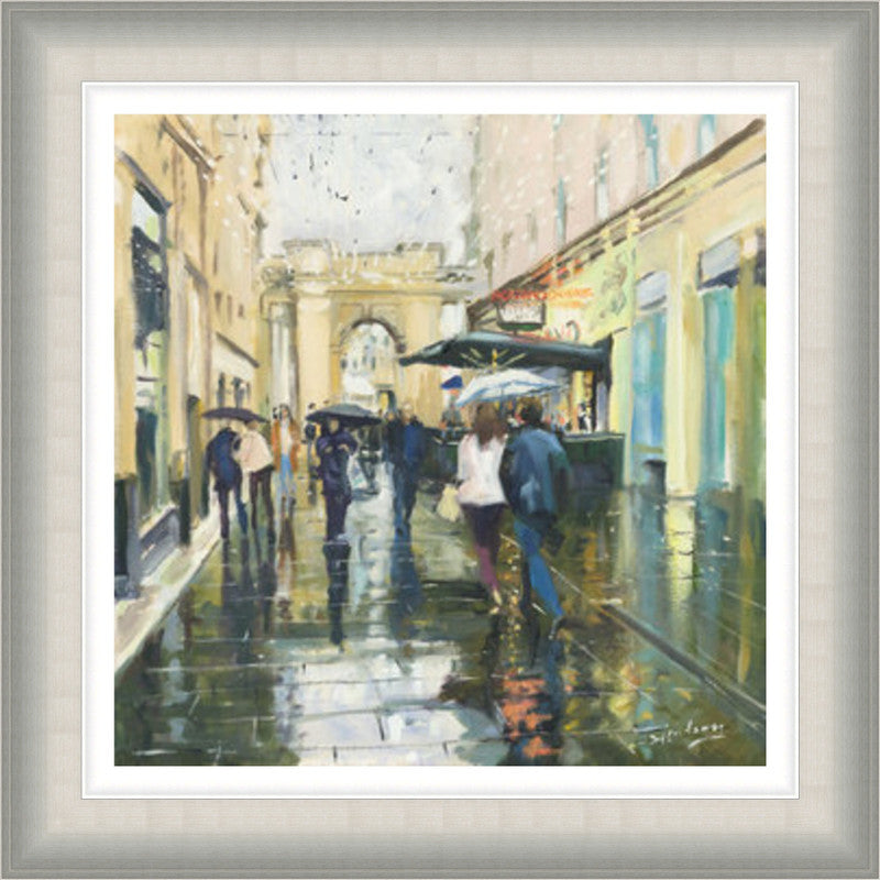 Saturday Showers, Rogano by James Somerville Lindsay