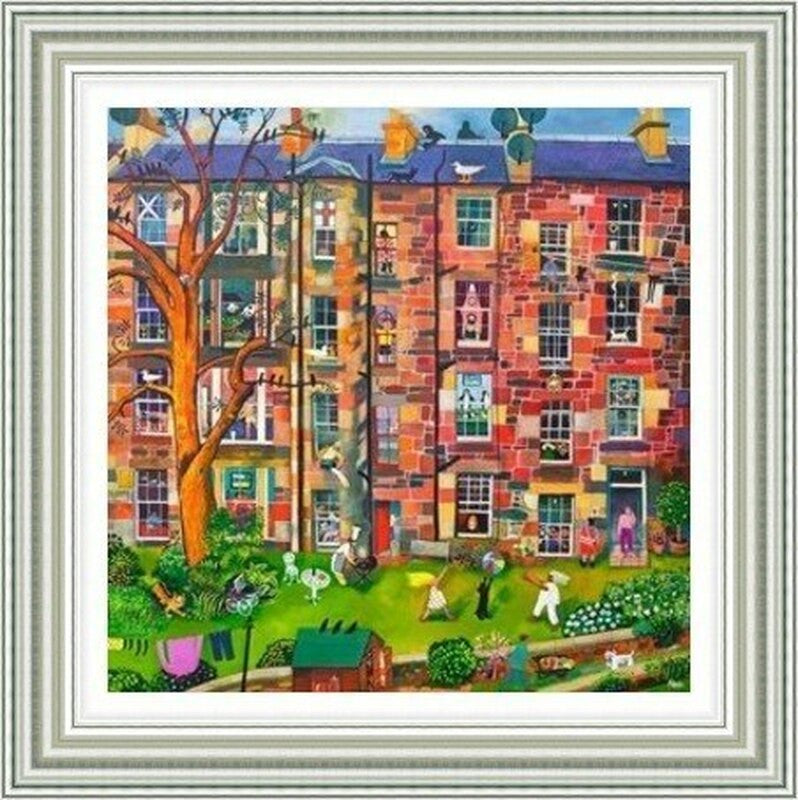 Glasgow Tenements by Rob Hain