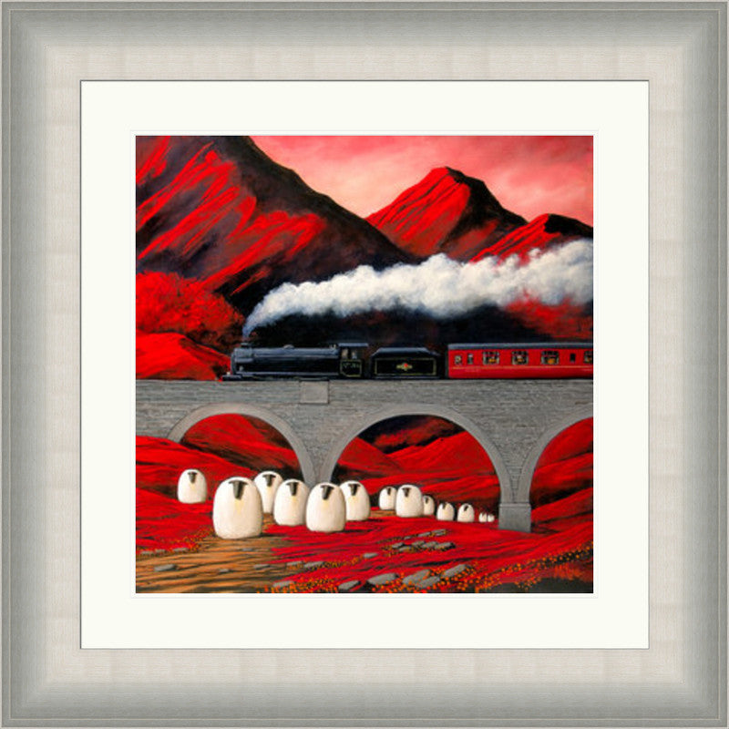 Train Spotters II by Stan Milne