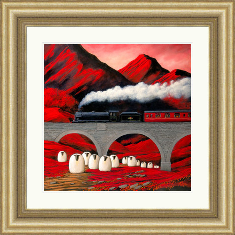 Train Spotters II by Stan Milne