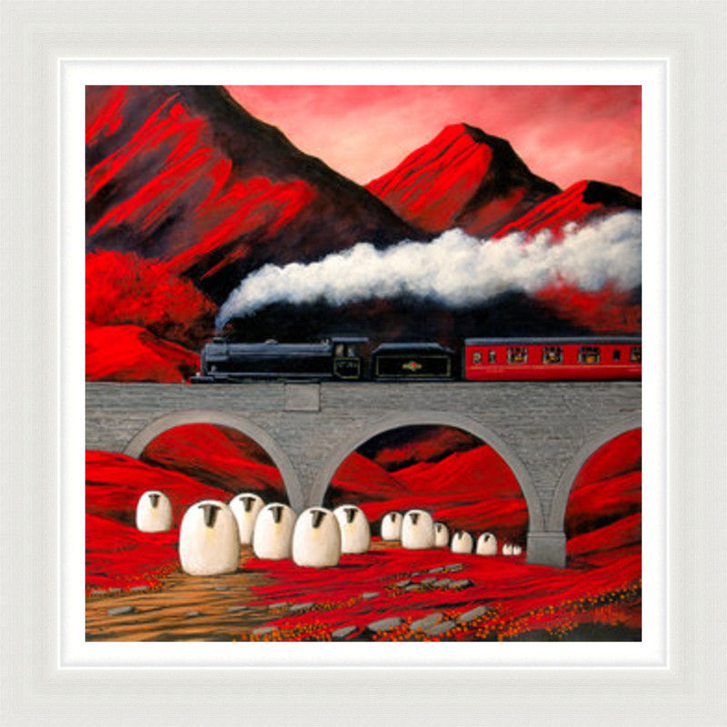 Train Spotters II by Stan Milne