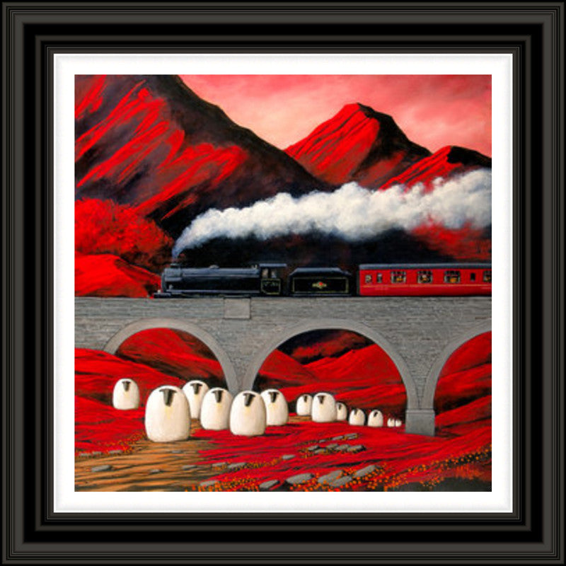 Train Spotters II by Stan Milne