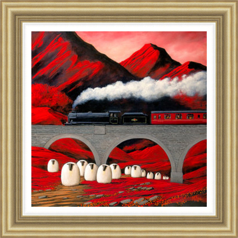 Train Spotters II by Stan Milne