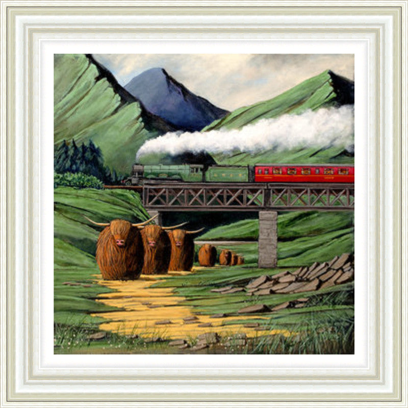 Train Spotters III by Stan Milne