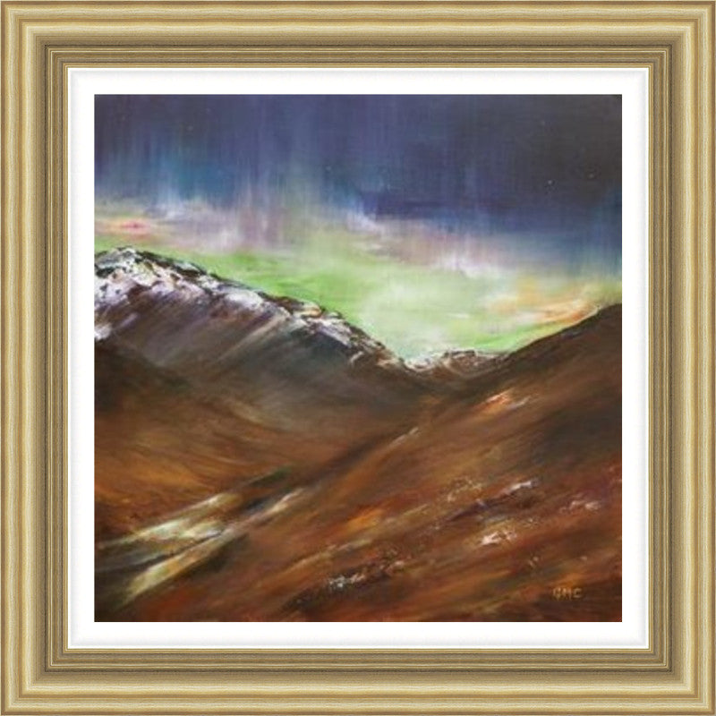 Northern Lights Over the Sma' Glen by Grace Cameron