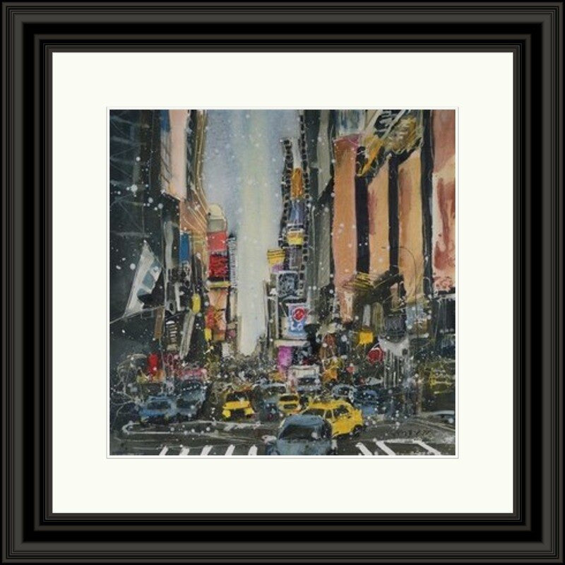 Theatre District New York by Susan Brown