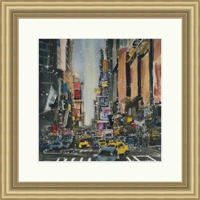 Theatre District New York by Susan Brown