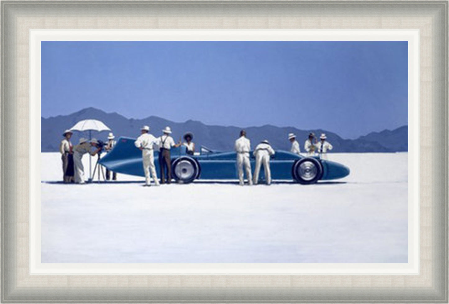 Bluebird at Bonneville by Jack Vettriano