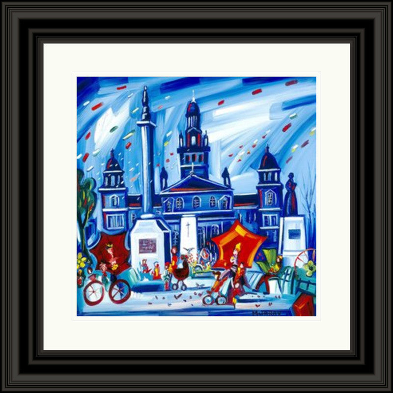 Autumn George Square by Raymond Murray