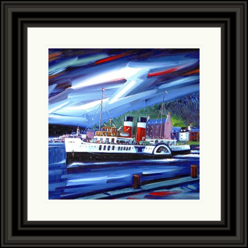 The Last Sea Going Paddle Steamer by Raymond Murray