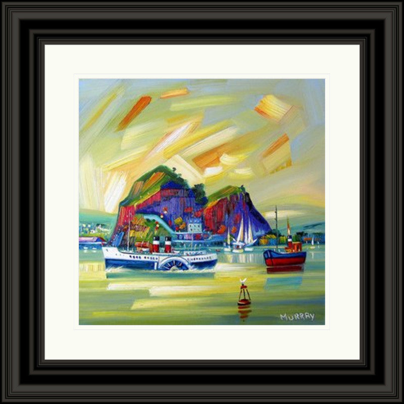 Dumbarton Rock by Raymond Murray