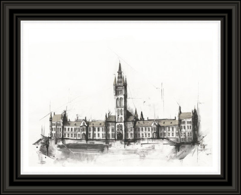 Glasgow University by Liana Moran
