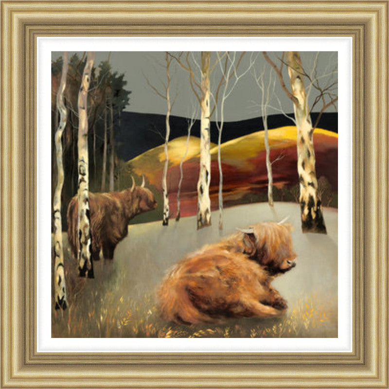 Highland Cows by Lesley McLaren