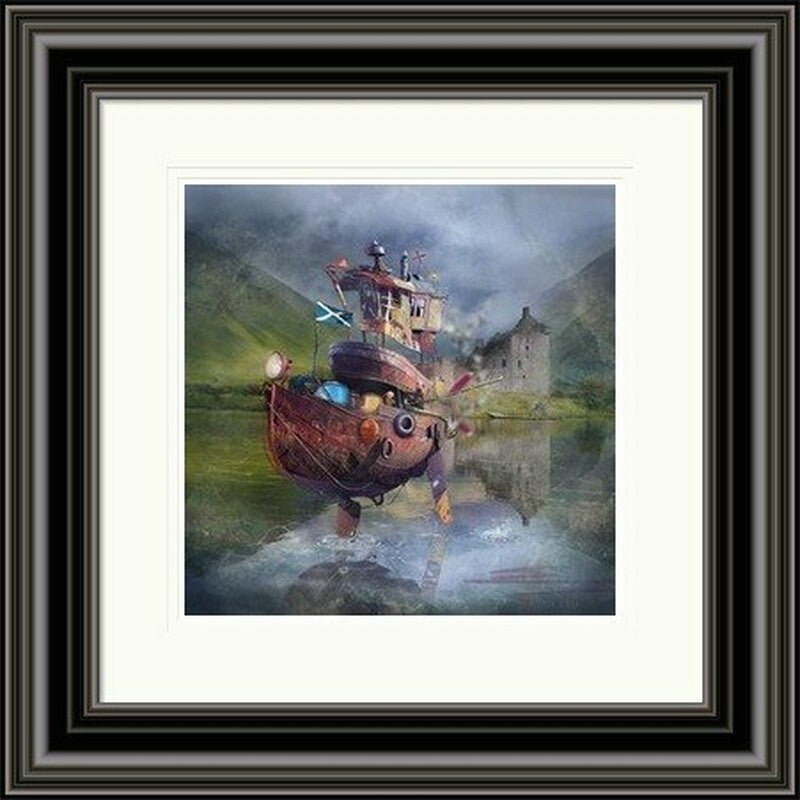Fishing Boat by Matylda Konecka