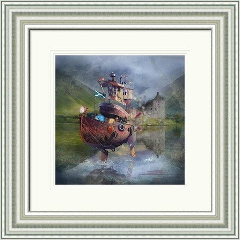Fishing Boat by Matylda Konecka