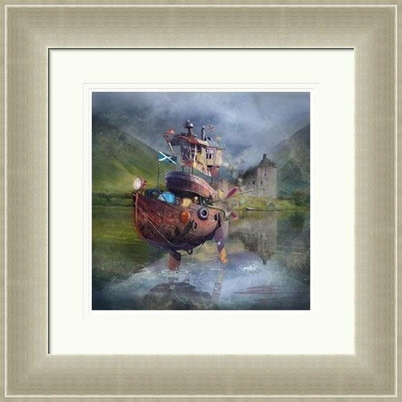 Fishing Boat by Matylda Konecka