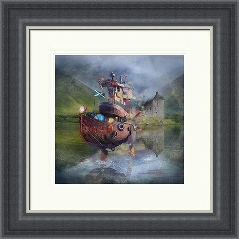 Fishing Boat by Matylda Konecka