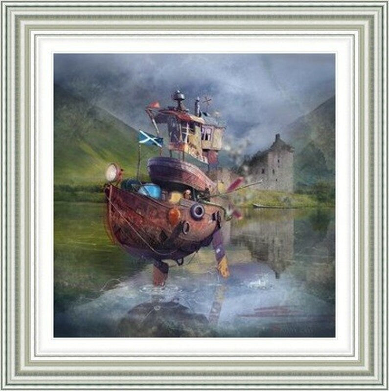 Fishing Boat by Matylda Konecka