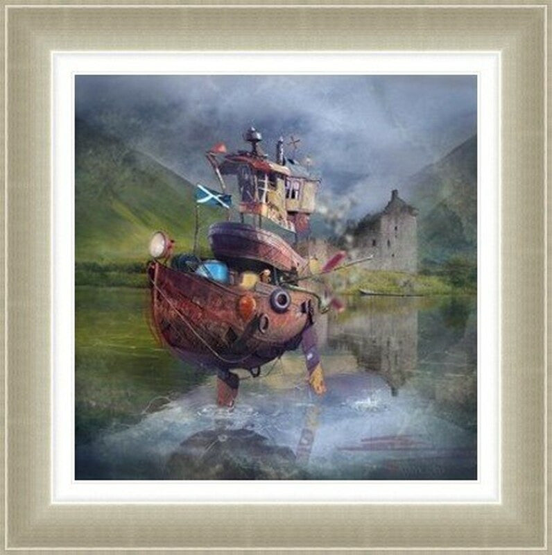 Fishing Boat by Matylda Konecka