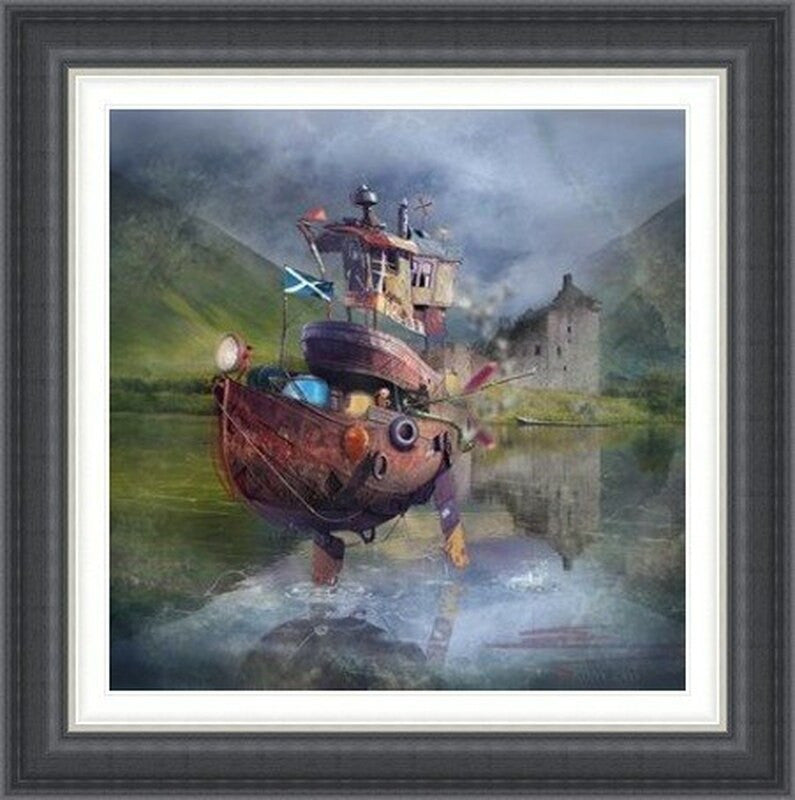 Fishing Boat by Matylda Konecka