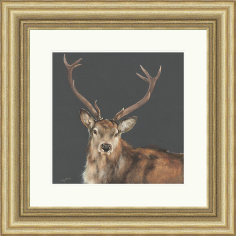 Proud Stag by Lesley McLaren