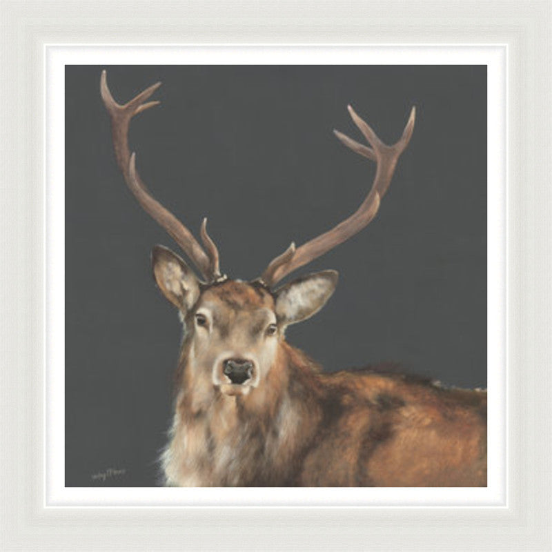 Proud Stag by Lesley McLaren