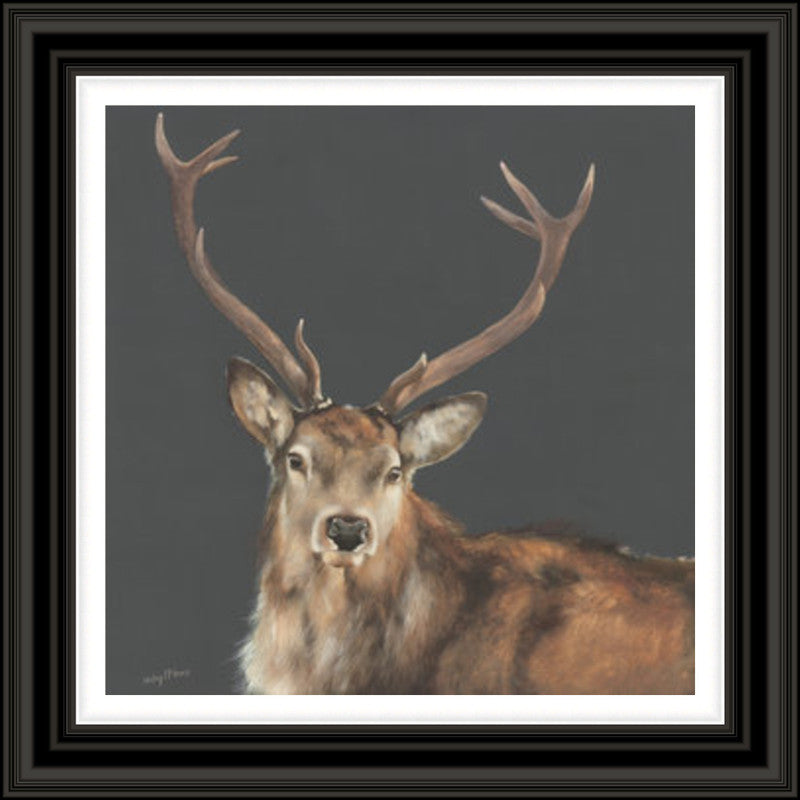 Proud Stag by Lesley McLaren