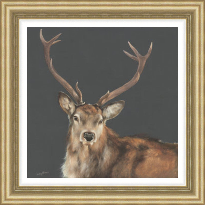 Proud Stag by Lesley McLaren