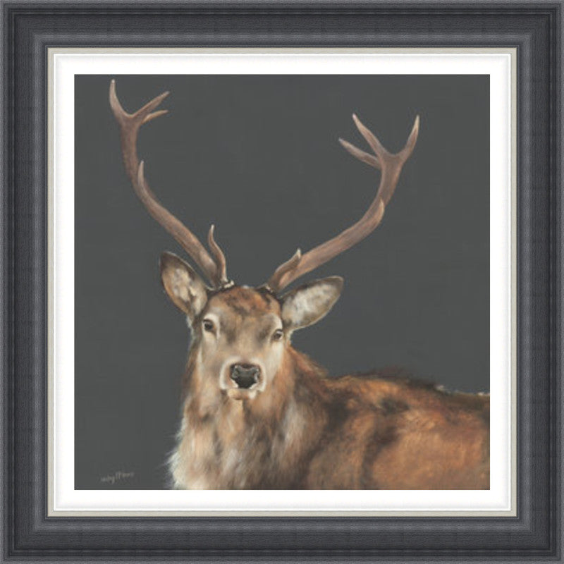 Proud Stag by Lesley McLaren