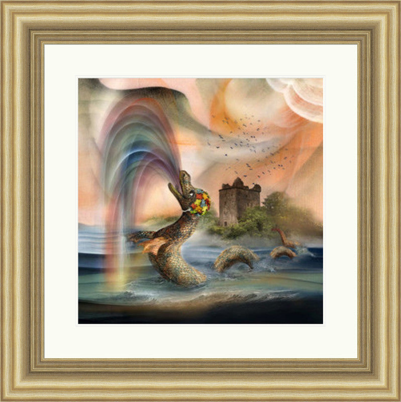 Nessie Goes For A Swim by Esther Cohen